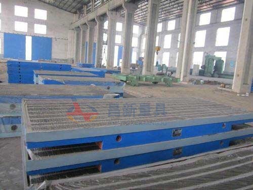  鑄鐵試驗平臺 -渣眼現象分析